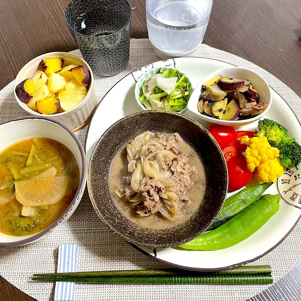 Snapdishの料理写真:12/14晩ご飯：牛皿|ななみんさん