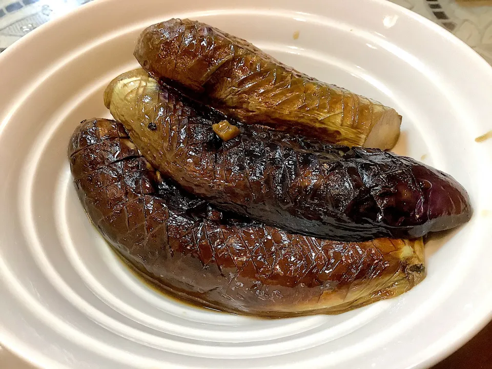 茄子の🍆煮浸し😋|アライさんさん