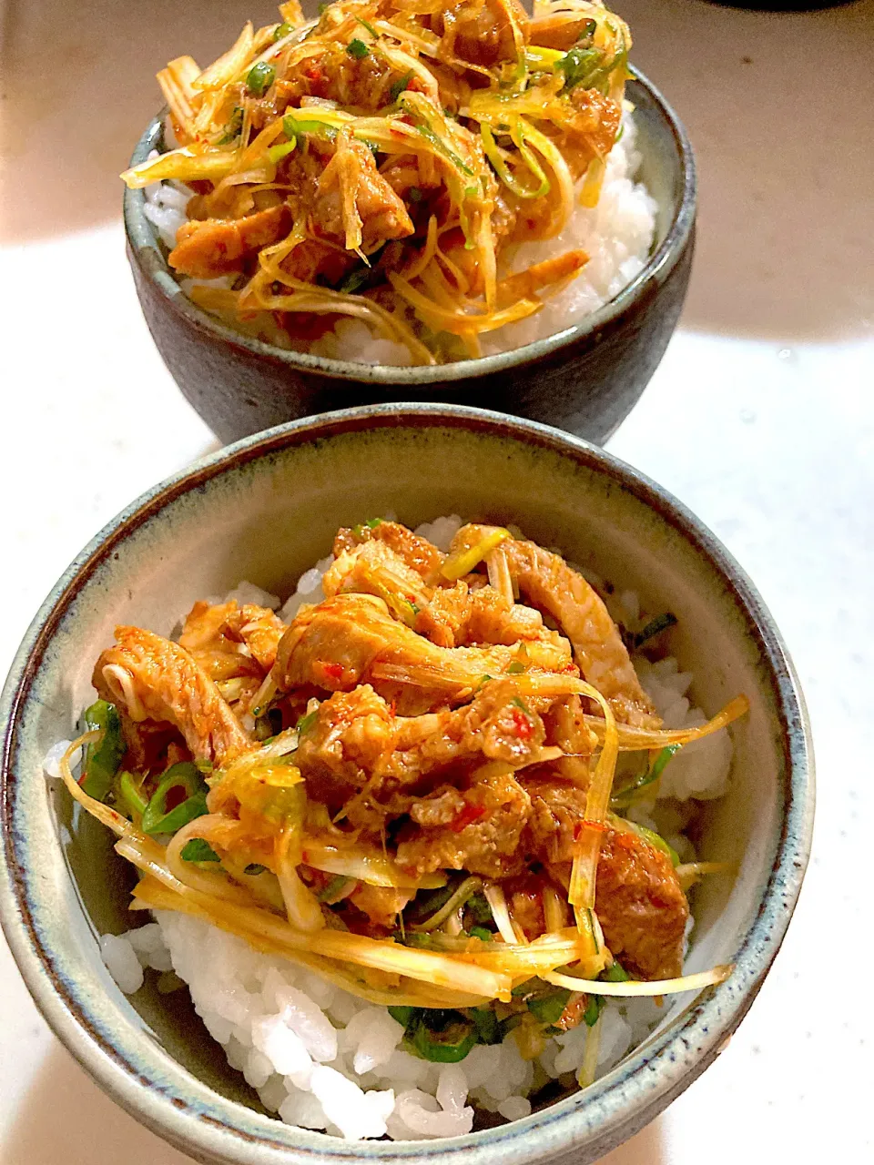 ねぎチャ丼|ピンキーさん