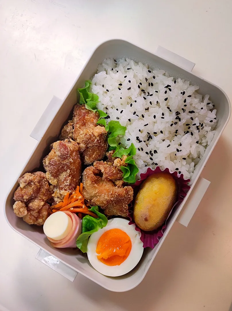 Snapdishの料理写真:男子高校生弁当|ぽぽちゃんさん