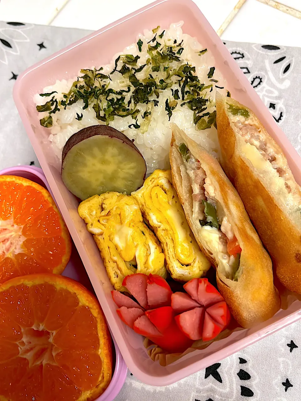 春巻き弁当|雑草シェリーさん