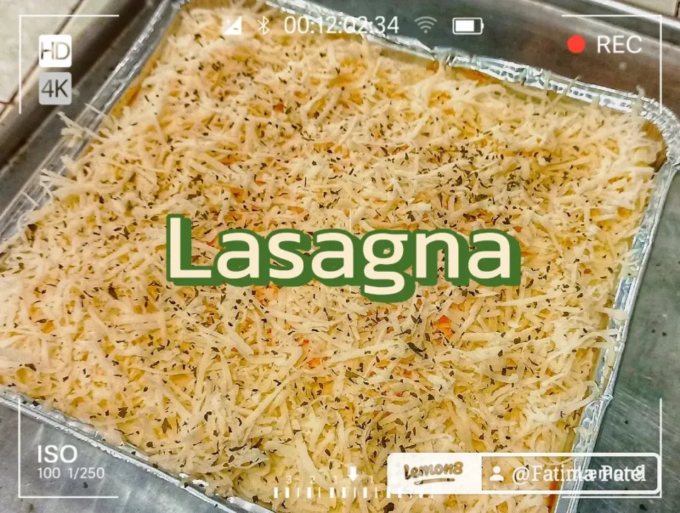 Lasagna|Fatima Patelさん