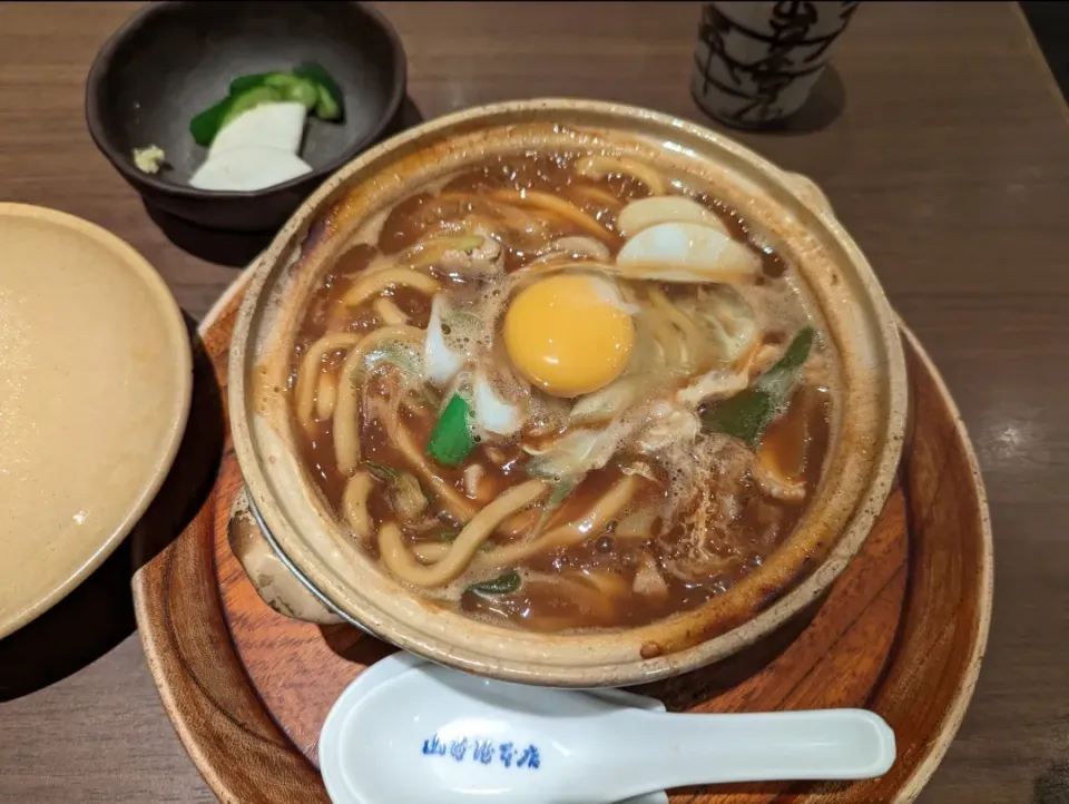 味噌煮込みうどん　かしわ入り@山本屋本店　名駅|watarunさん