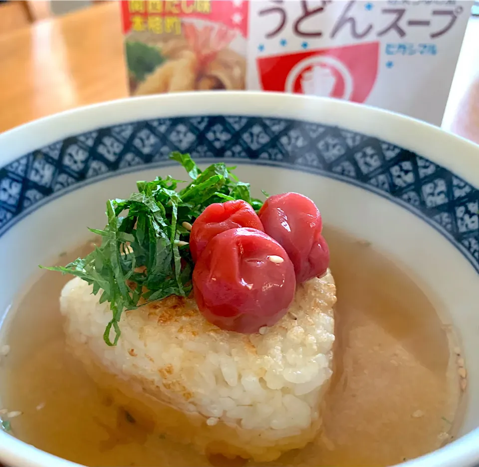 焼きおにぎりdeだし茶漬け|いちごさん