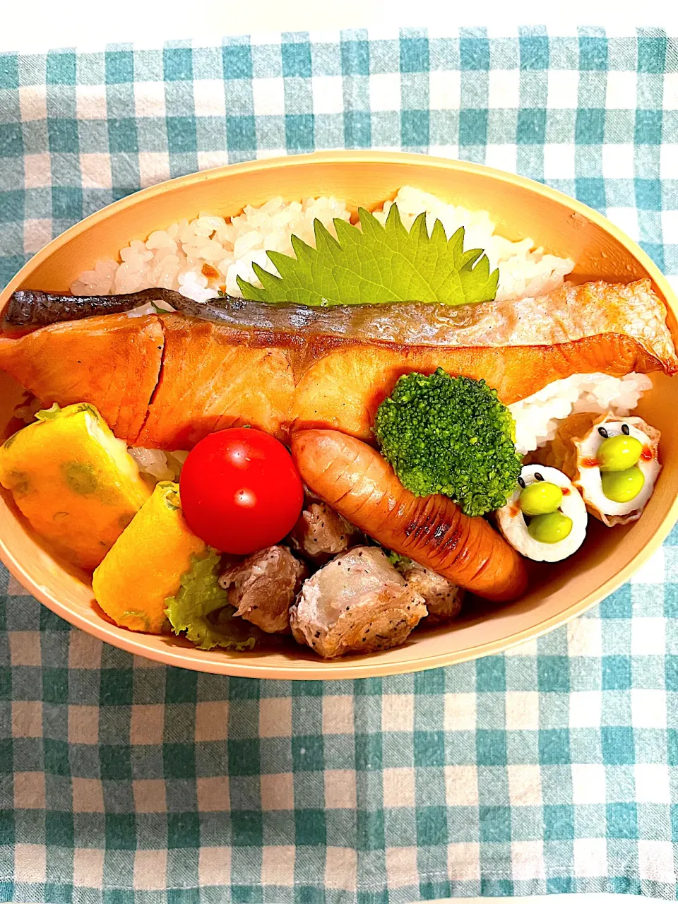 Snapdishの料理写真:今日の息子弁当|yuri moriさん