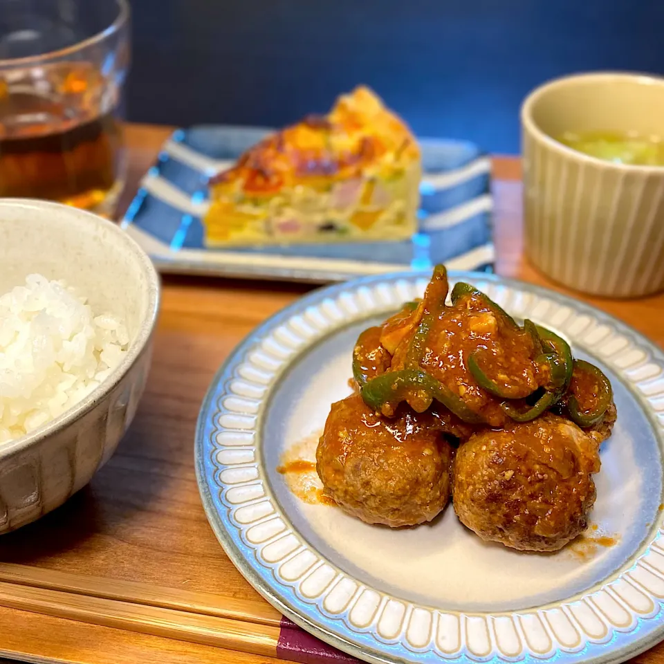 万能味ソースの豆腐ミートボール|ちぐあささん