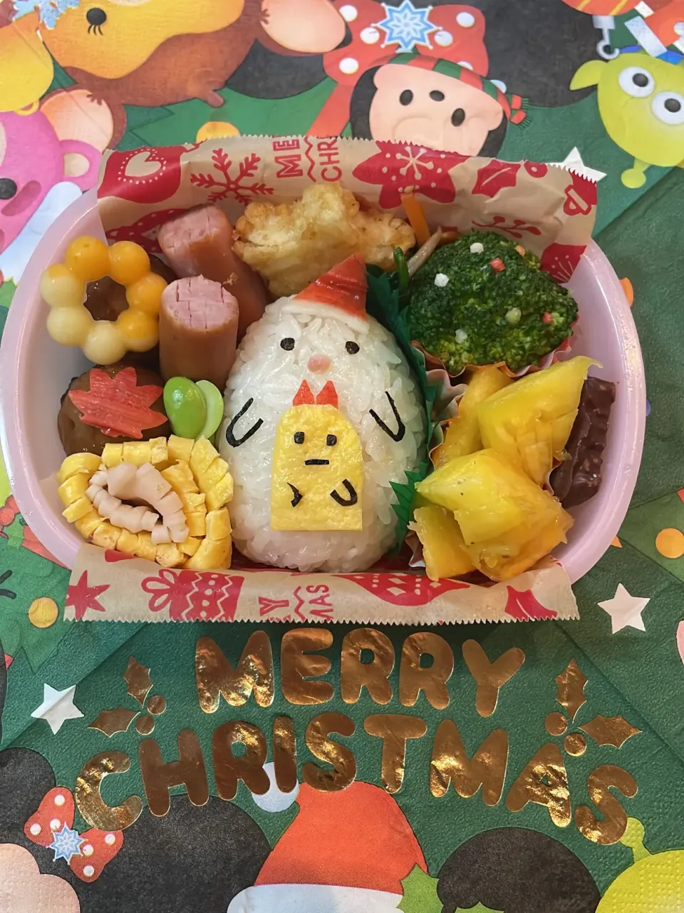 すみっこお弁当🍱クリスマス🎄|リリさん