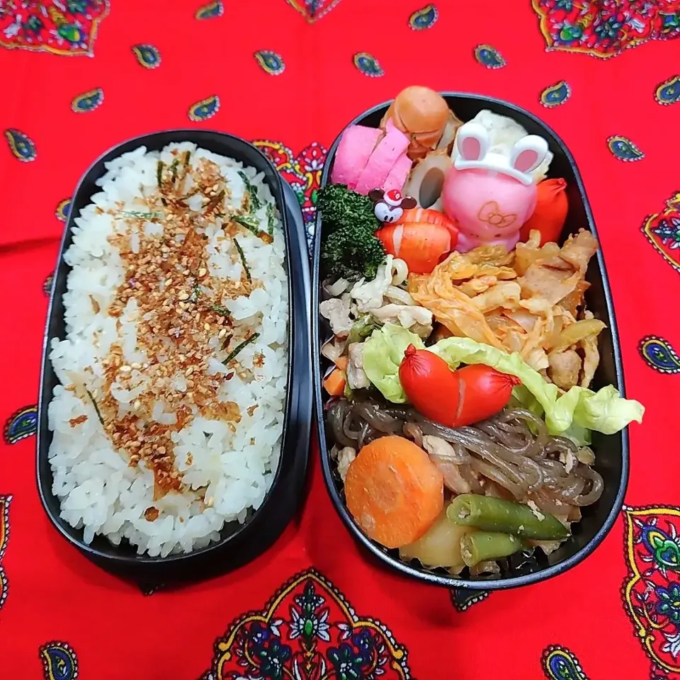 Snapdishの料理写真:2022年12月16日（金）のお弁当🍱。|ママちんさん