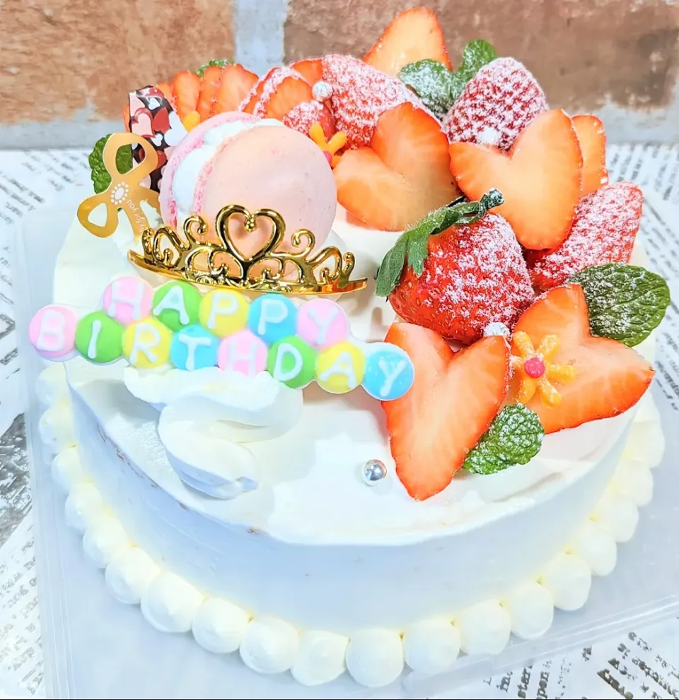 お誕生日ケーキ☆|とももんさん