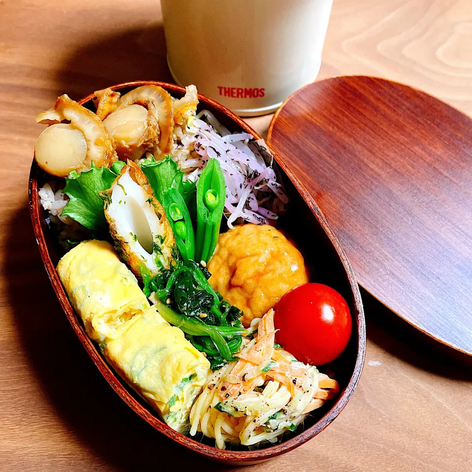 🙂魚河岸あげ餡煮弁当🙂|Laniさん