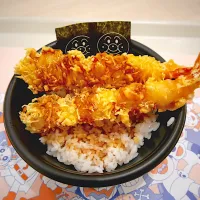 アンパンマンミュージアムで食べた天丼🍤美味しかった☺️|なぁさんさん