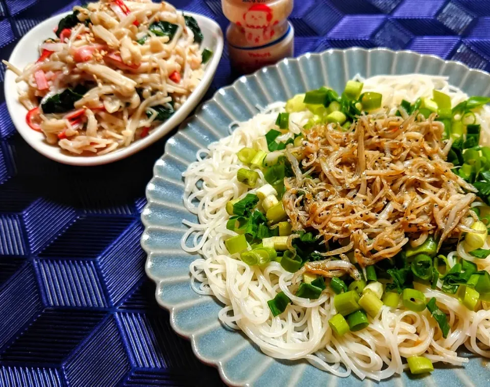 ねぎじゃこ柚子胡椒だれ素麺
神ナムル|マギーさん