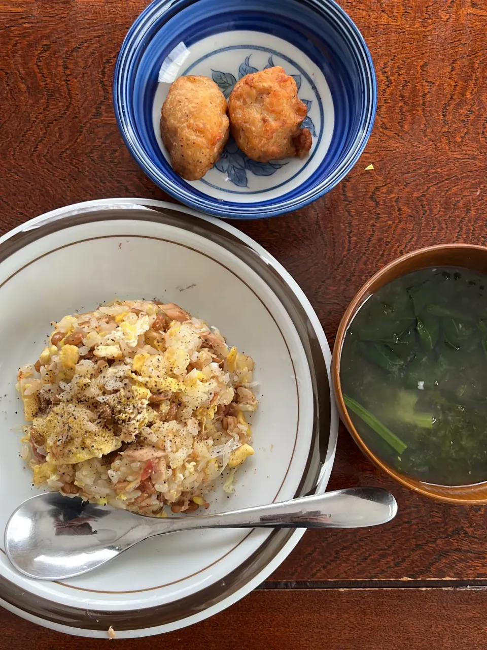 納豆ツナ炒飯|菜奈さん