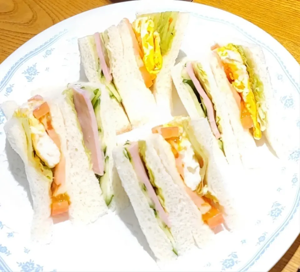 😁お昼はサンドウィッチなのだ😁
            モグモグモグモグ|みちるなのださん