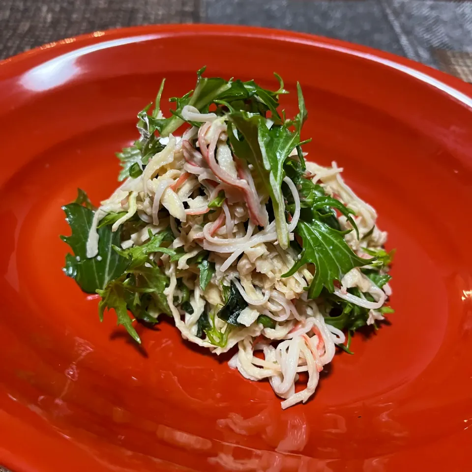 切干大根と水菜の和サラダ🥗|きょーこさん