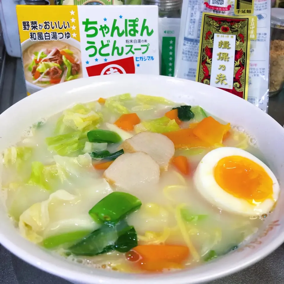 ホタテかまちゃんぽん麺🍜|さらっと🍀さん