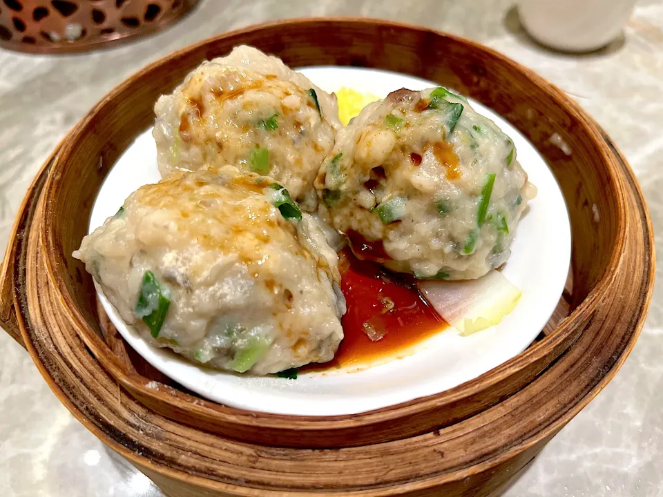 Minced fish and vegetables balls|skyblueさん