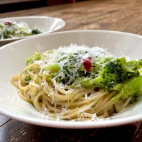 ブロッコリーとアンチョビのパスタ