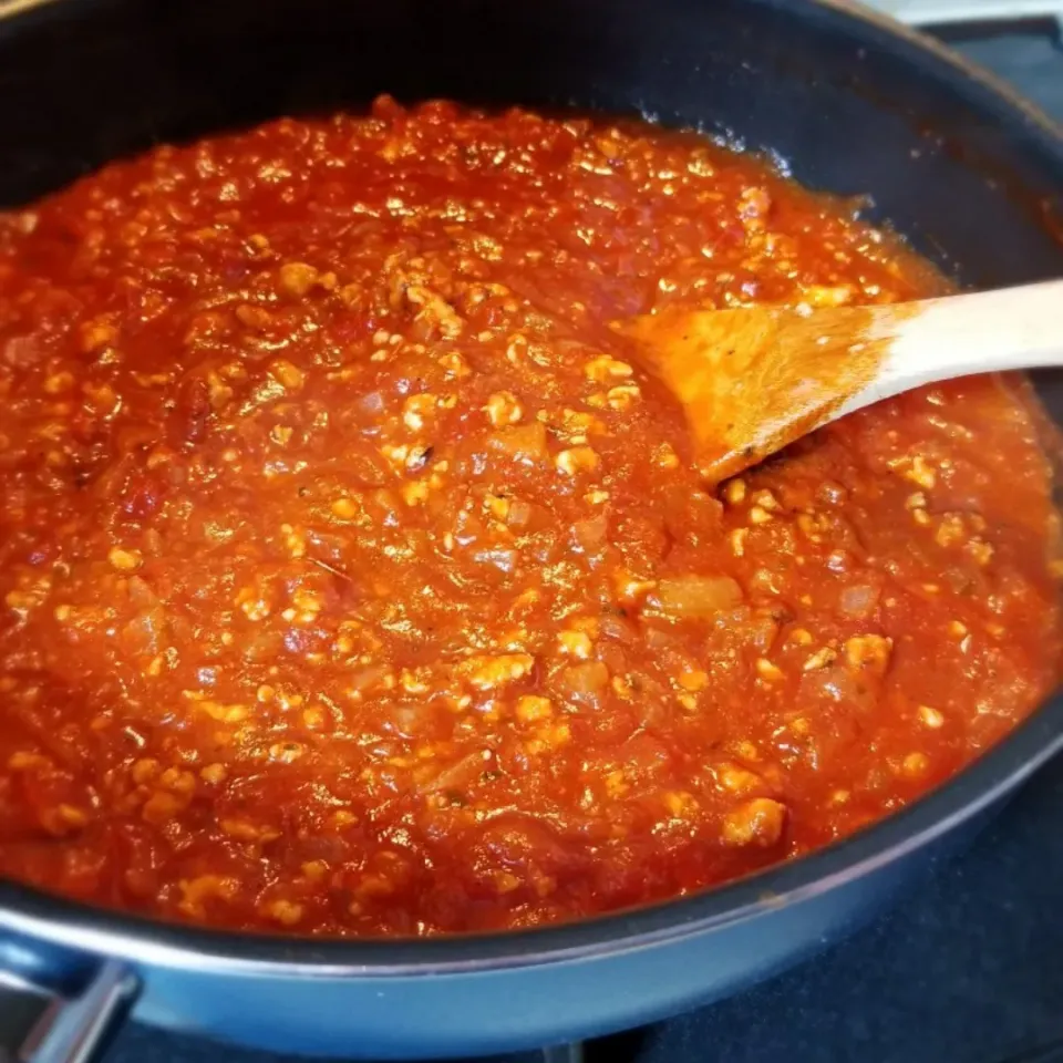 作り置き🍴鶏ひき肉のミートソース|ぱんだのままんさん