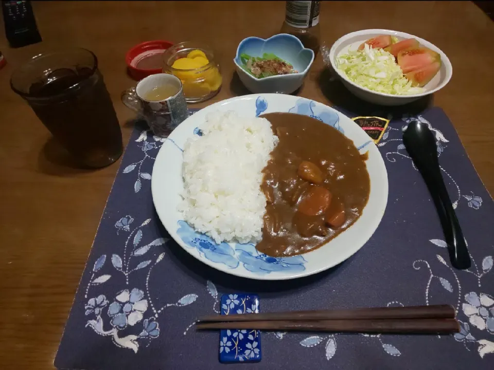 ビーフカレーライス(自家製、夕飯)|enarinさん