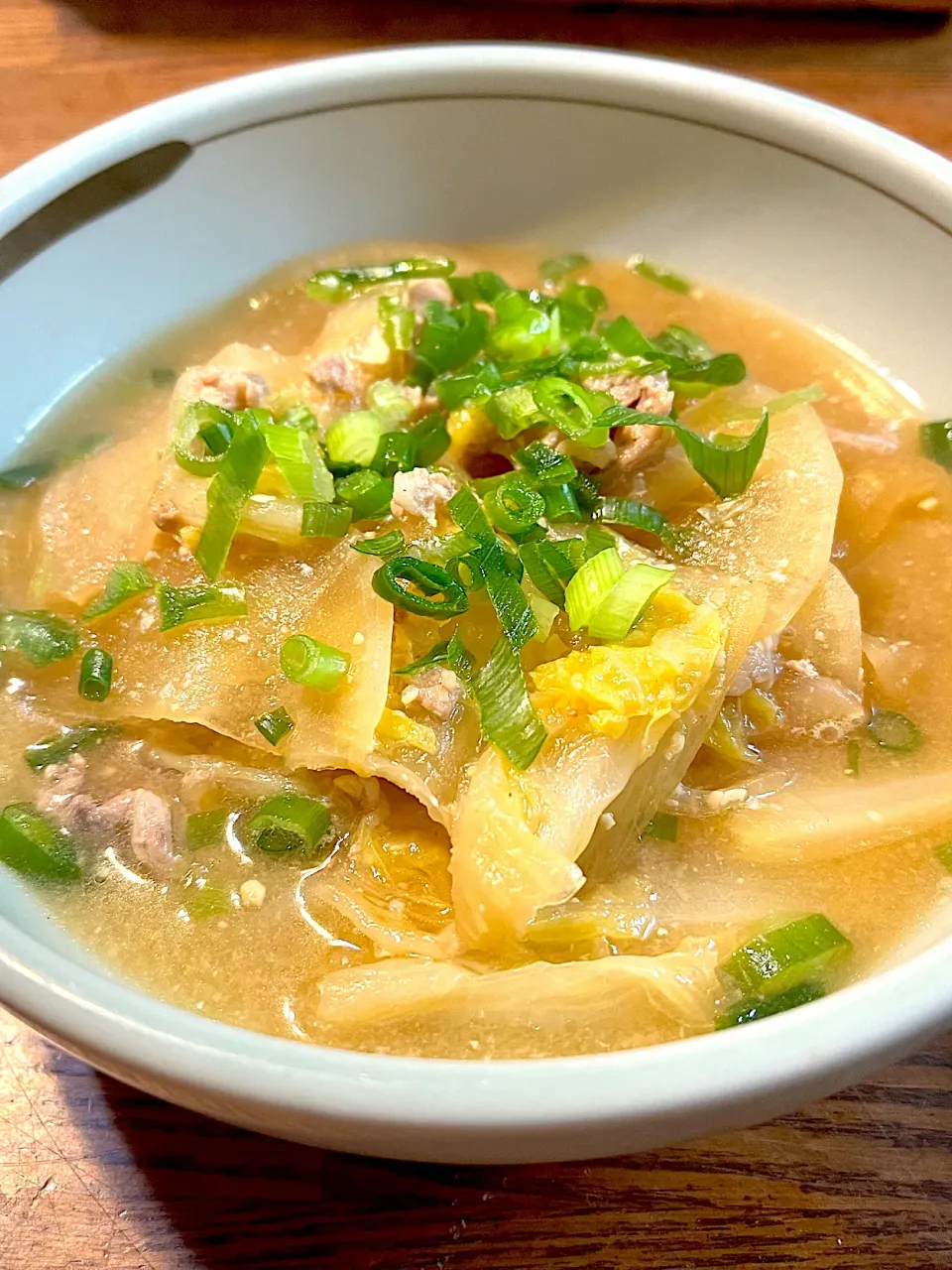 白菜と大根の甘味噌煮込み|ちろるろさん