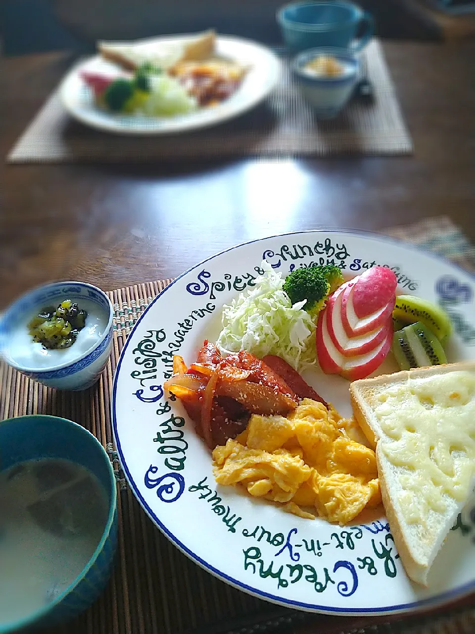 Snapdishの料理写真:朝ごはん🌅！|まめころさん