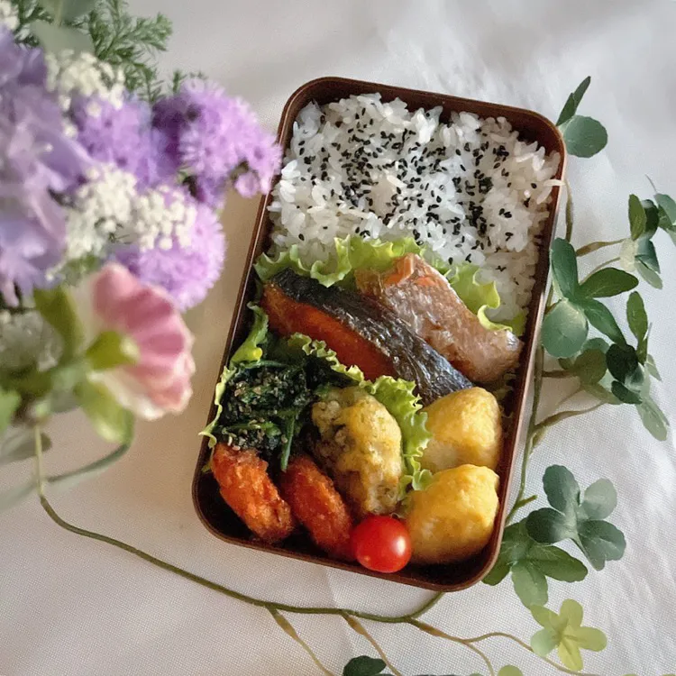 Snapdishの料理写真:12/19❤︎主人のお弁当🍁✨|Makinsさん