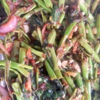 Snapdishの料理写真:kangkung belacan|Mohd Razmy Abdul Latipさん