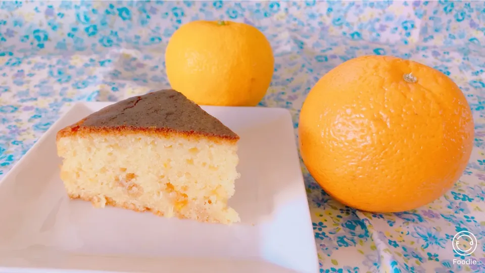 柚子とオレンジ🍊のケーキ😋|やっちゃんさん