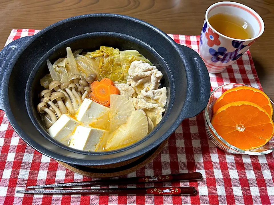 Snapdishの料理写真:ごま坦々鍋|Emiさん