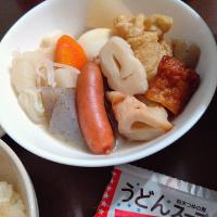 うどんスープでおでん