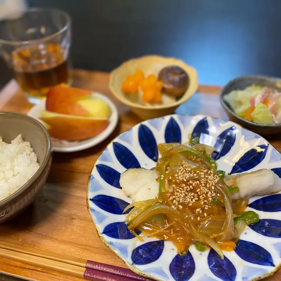 たらの野菜あんかけ|ちぐあささん