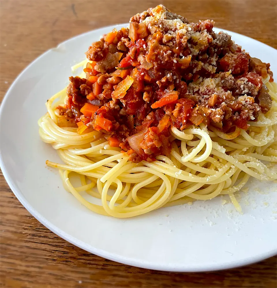 大豆のお肉でミートソース|ふうりんさん