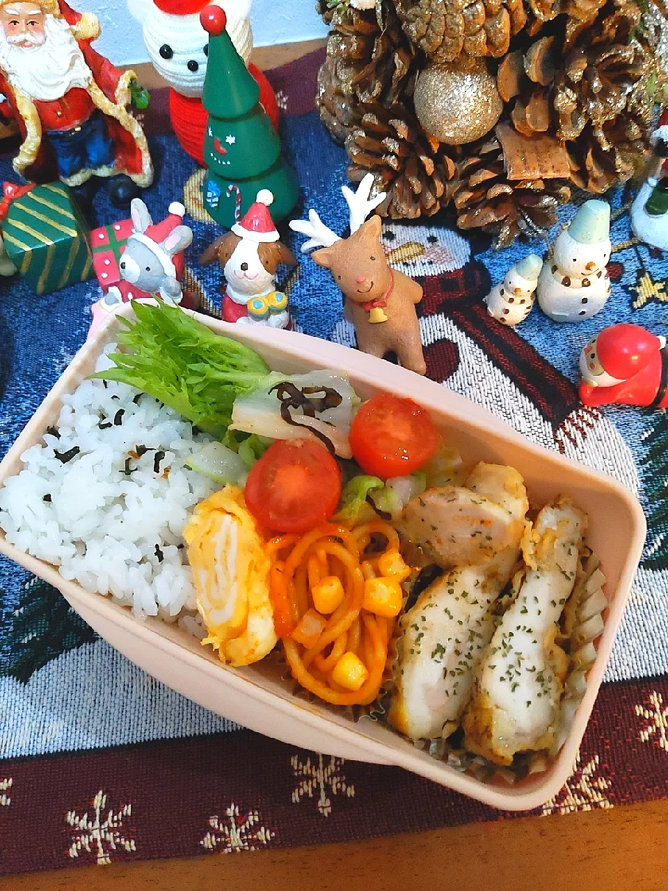 １２月２０日　チキン南蛮お弁当　Xmasバージョン　|s-iさん