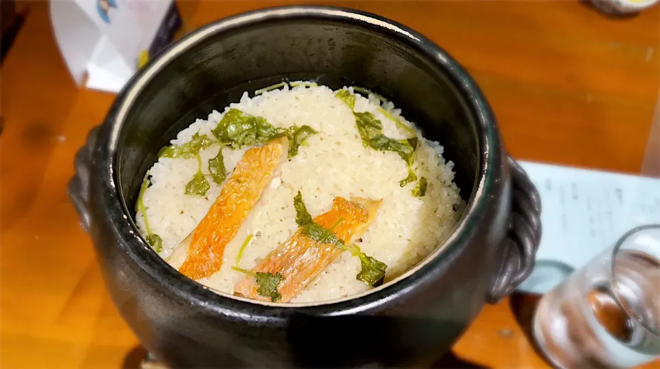 金目鯛の炊き込みご飯🐟😋|アライさんさん