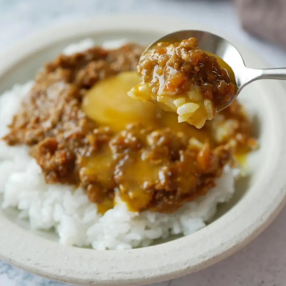 トーフミートのキーマカレー|ふぁそらさん