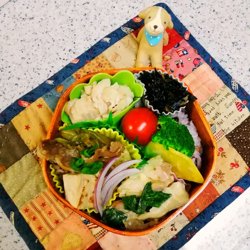 Snapdishの料理写真:昨日のお弁当😊|naonaomimichanさん