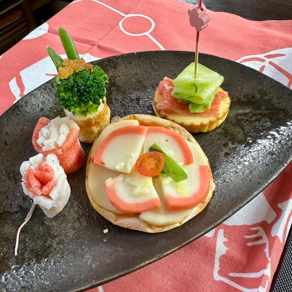 一正蒲鉾かまぼこピザ
