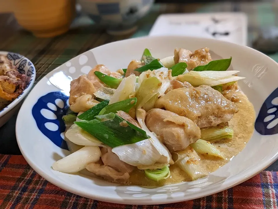 鶏肉のゴママヨ炒め✩.*˚|奈津美さん