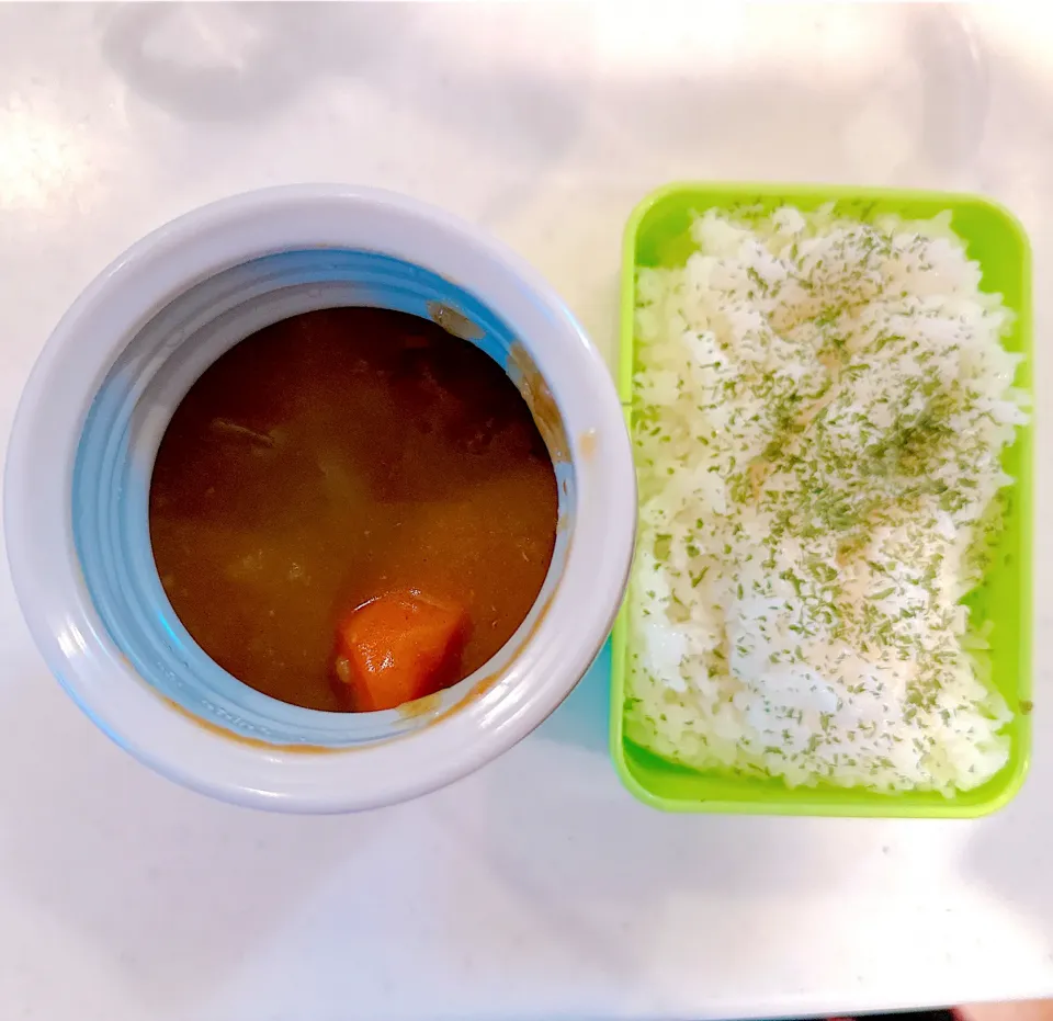 今日のお弁当　カレーライス|かれんさん