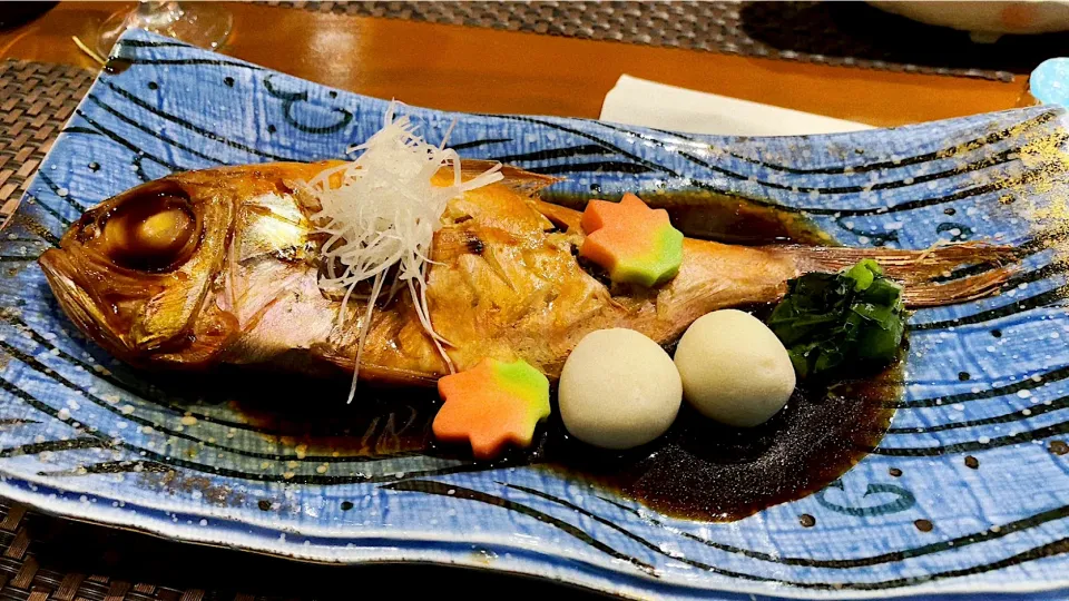 金目鯛の煮付け🐟😋|アライさんさん