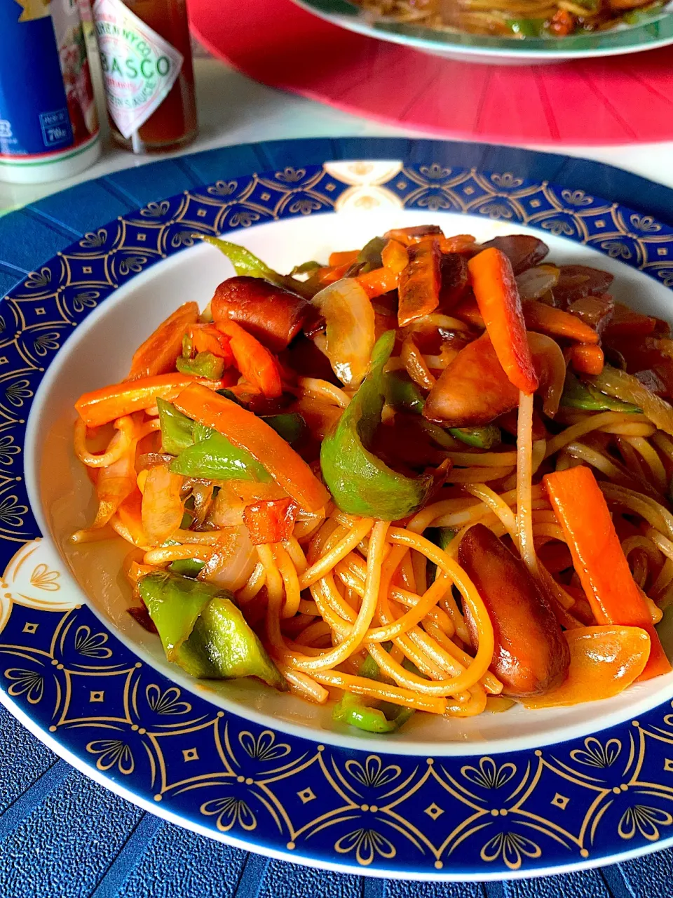 にんじん🥕入りのナポリタン🍝|ジュンコ バイヤーさん