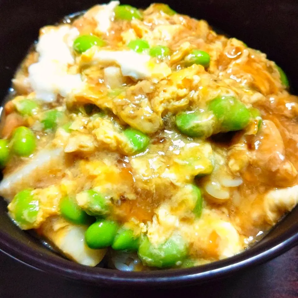 中華餡掛け玉子丼|ちゃー坊さん