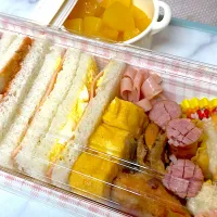 サンドイッチ弁当|ズボラ主婦さん