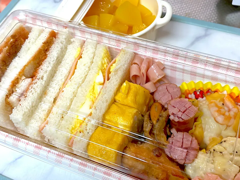 サンドイッチ弁当|ズボラ主婦さん