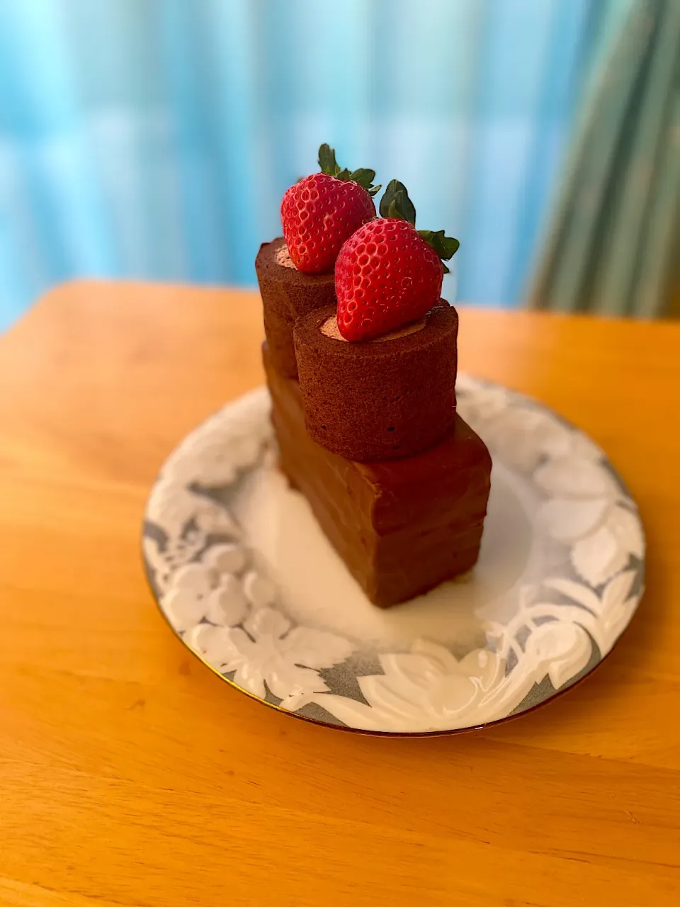 2段チョコケーキ|みうのすけさん