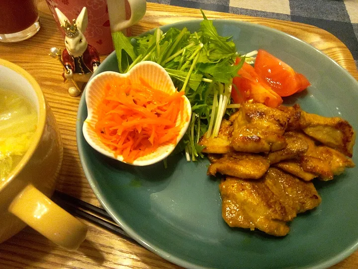 '22．12/21
今夜ほ下味冷凍🐔バターカレーチキン😋|たえさん