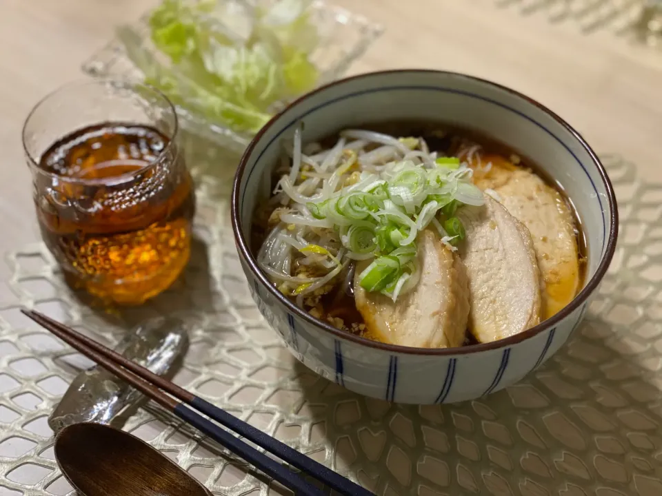 自家製鳥焼豚の尾道ラーメン|ひろさんとゆりさんさん