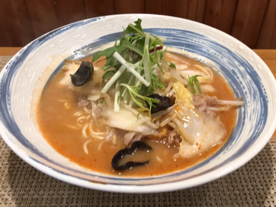 今日の賄いは自家製胡麻味噌ラーメン(^^)|bontaさん