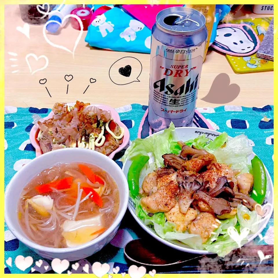 Snapdishの料理写真:１２／２２ ｔｈｒ 晩ごはん🍴＊○°|rinaronarさん